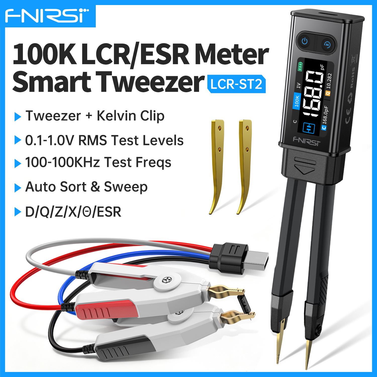 LCR-ST2 Plus 2-in-1 Digital Tw – Smd Tweezer Set Bewertung und Preis