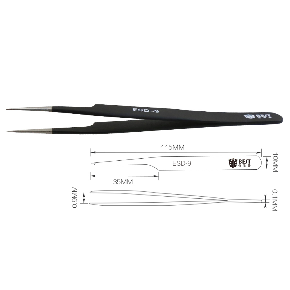 BST-ESD-9 Anti-Static Tweezers – Smd Tweezer Set Bewertung und Preis