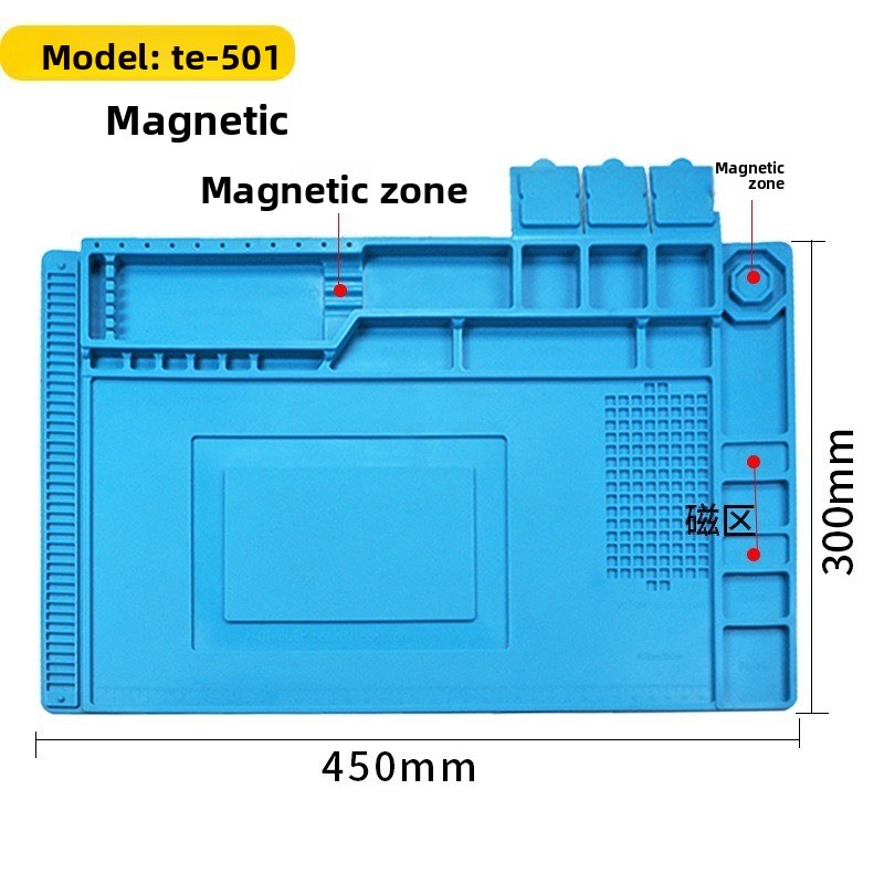 Magnetic Silicone Repair Mat f – Electronics Repair Workbench Bewertung und Preis