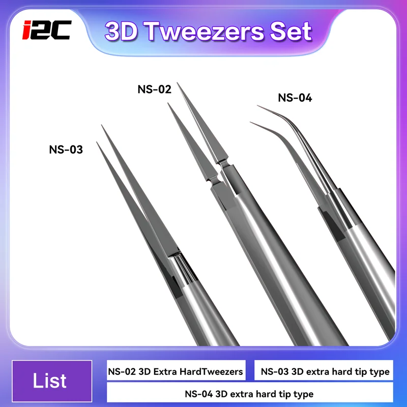 I2C 3D Electronics Extra Hard  – Smd Tweezer Set Bewertung und Preis