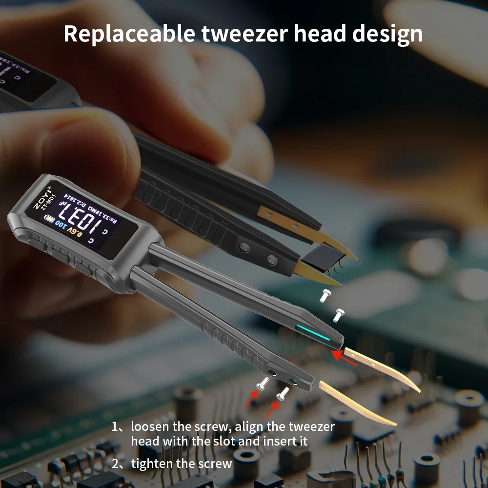 ZOYI ZT-MD1 High Precision Por – Smd Tweezer Set Bewertung und Preis