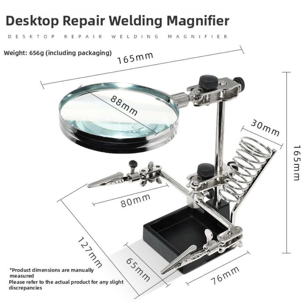 3X Magnifying Glass with Third – Electronics Repair Workbench Bewertung und Preis