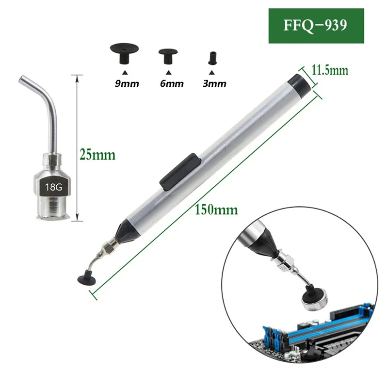 Manual Vacuum Suction Pen Kit  – Smd Tweezer Set Bewertung und Preis
