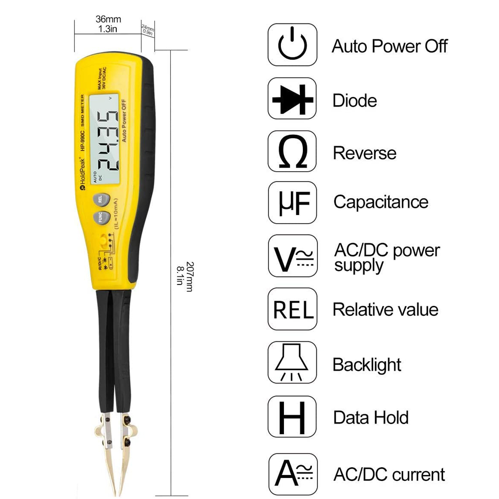 990C Smart SMD Tester Smart Tw – Smd Tweezer Set Bewertung und Preis