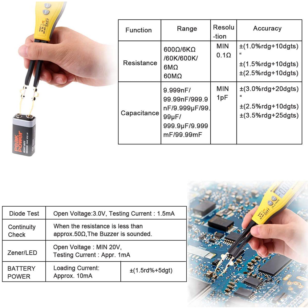 990C Smart SMD Tester Smart Tw – Smd Tweezer Set Bewertung und Preis
